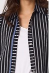 MATCH SHIRT - black stri